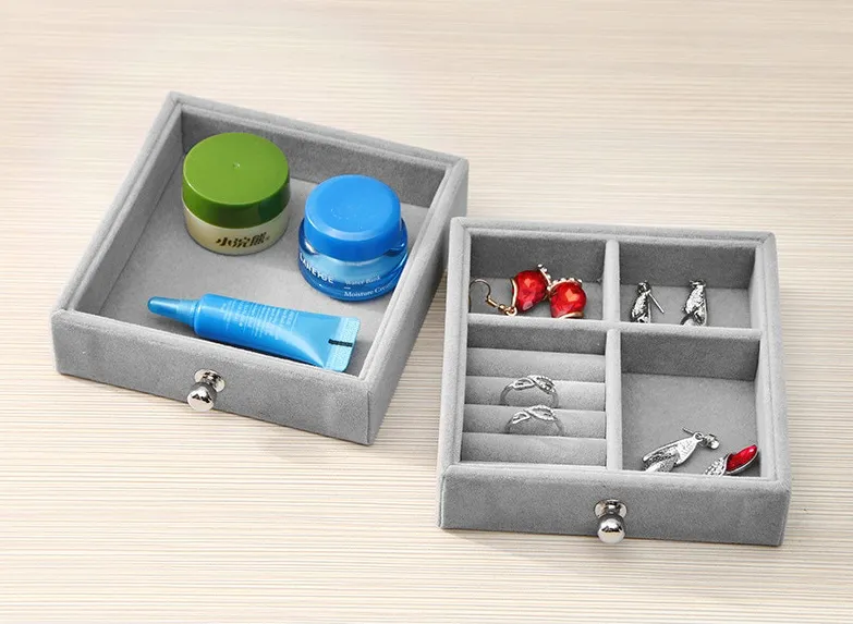 Acrylic Earring Display Holder with Drawers