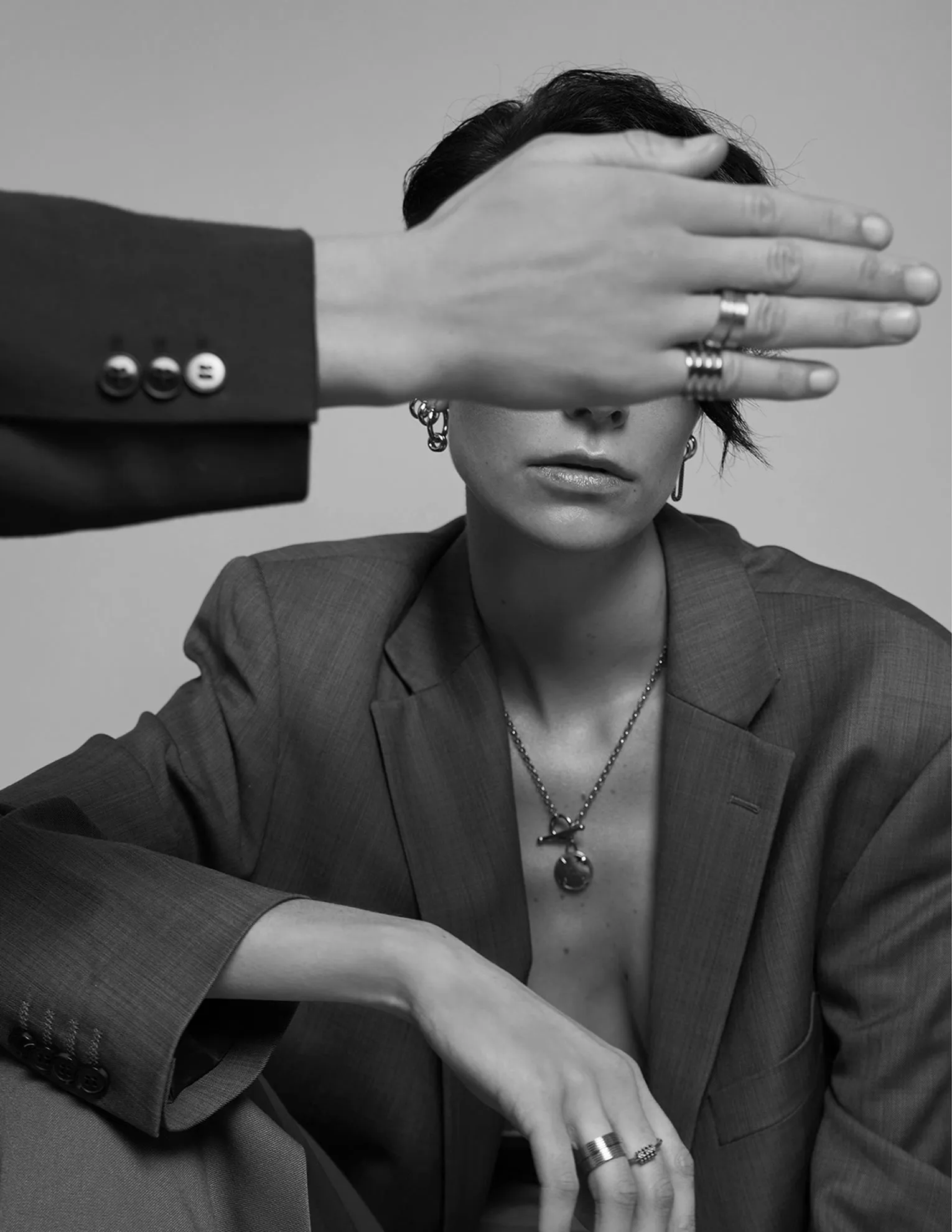 Nim Earring <br> Silver