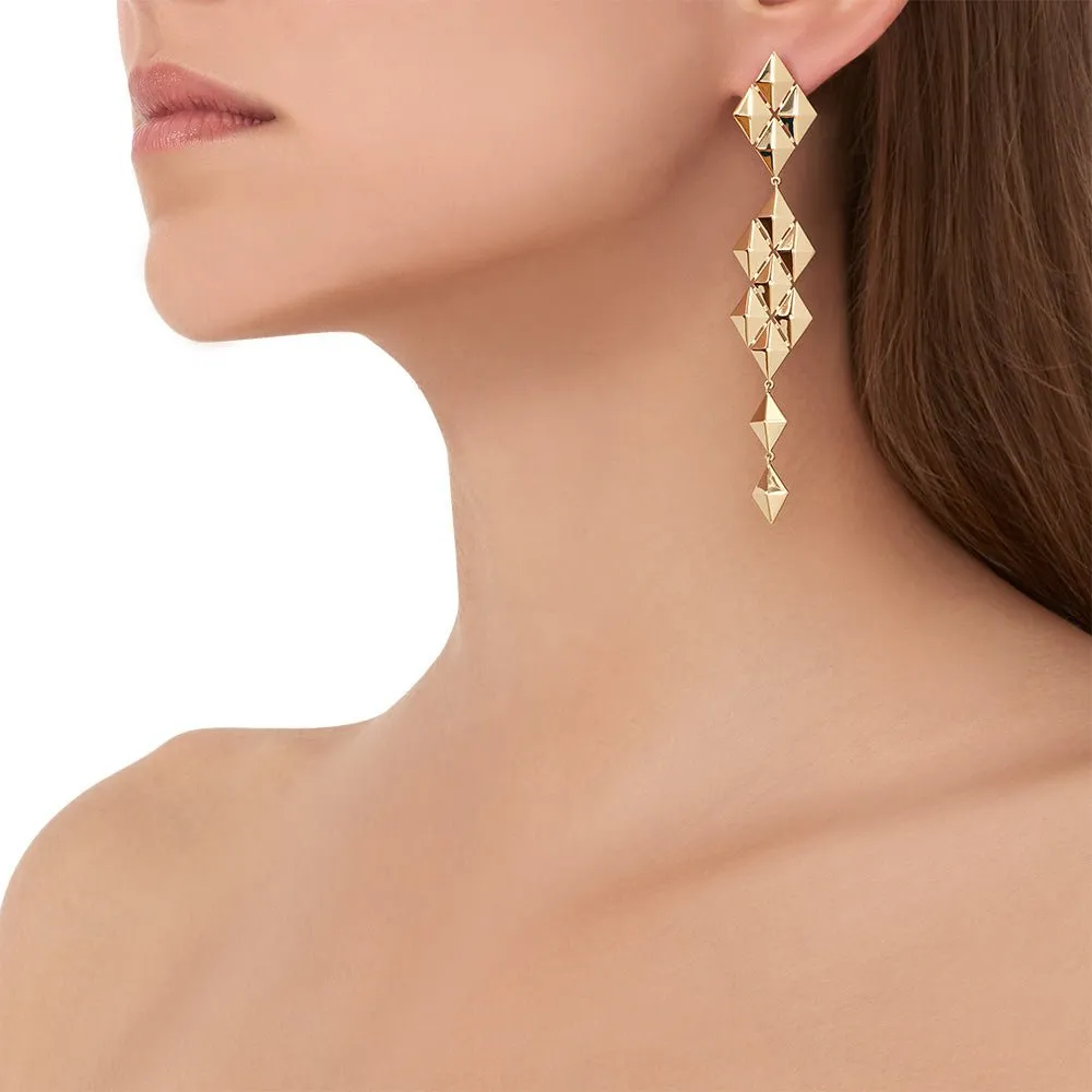 PYTHON Drop Earrings