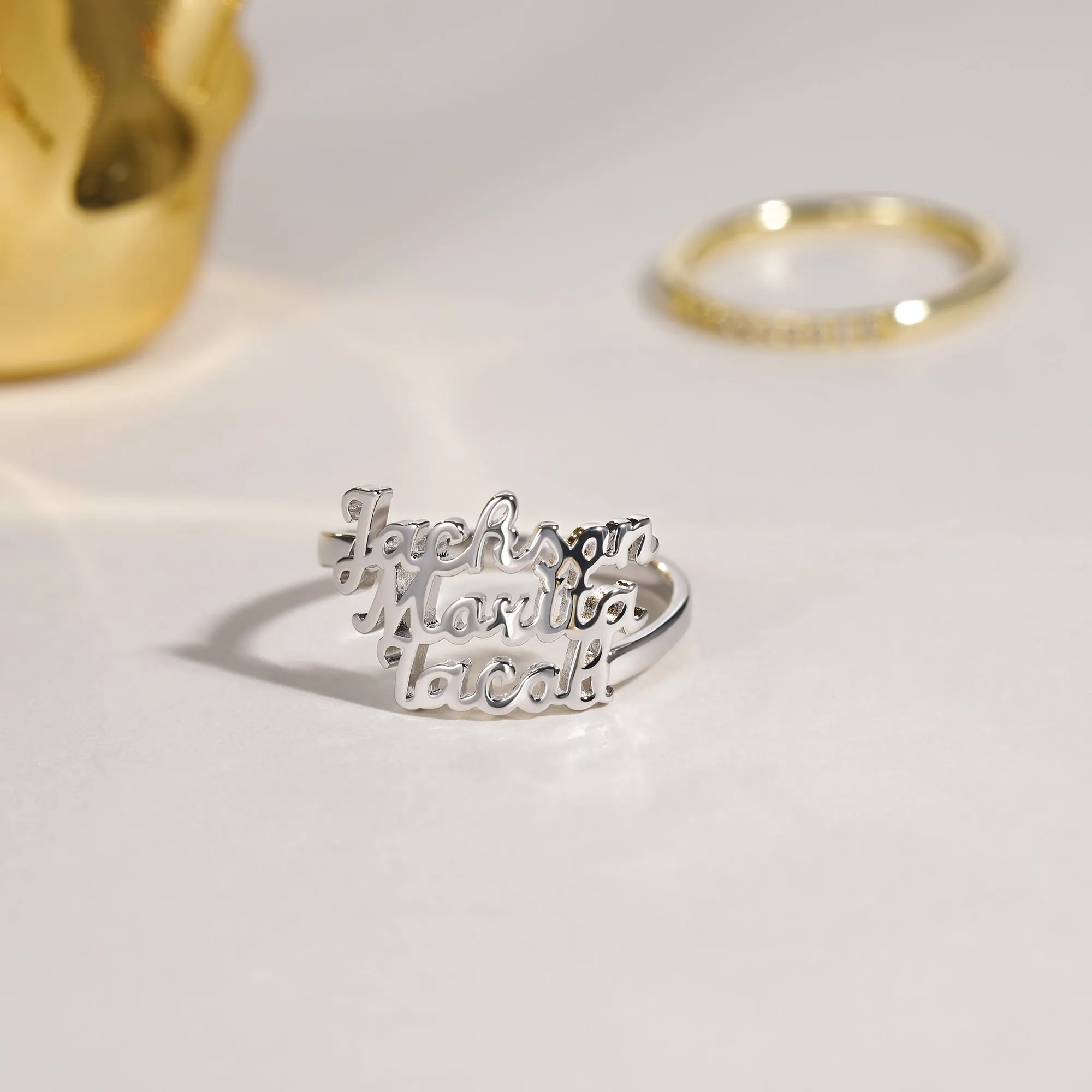 Three Quotes Ring