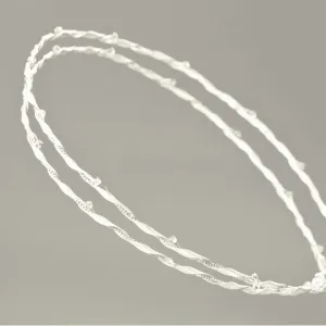 Wedding Crowns (Stefana) -  Silver Lux
