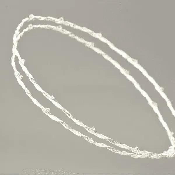 Wedding Crowns (Stefana) -  Silver Lux