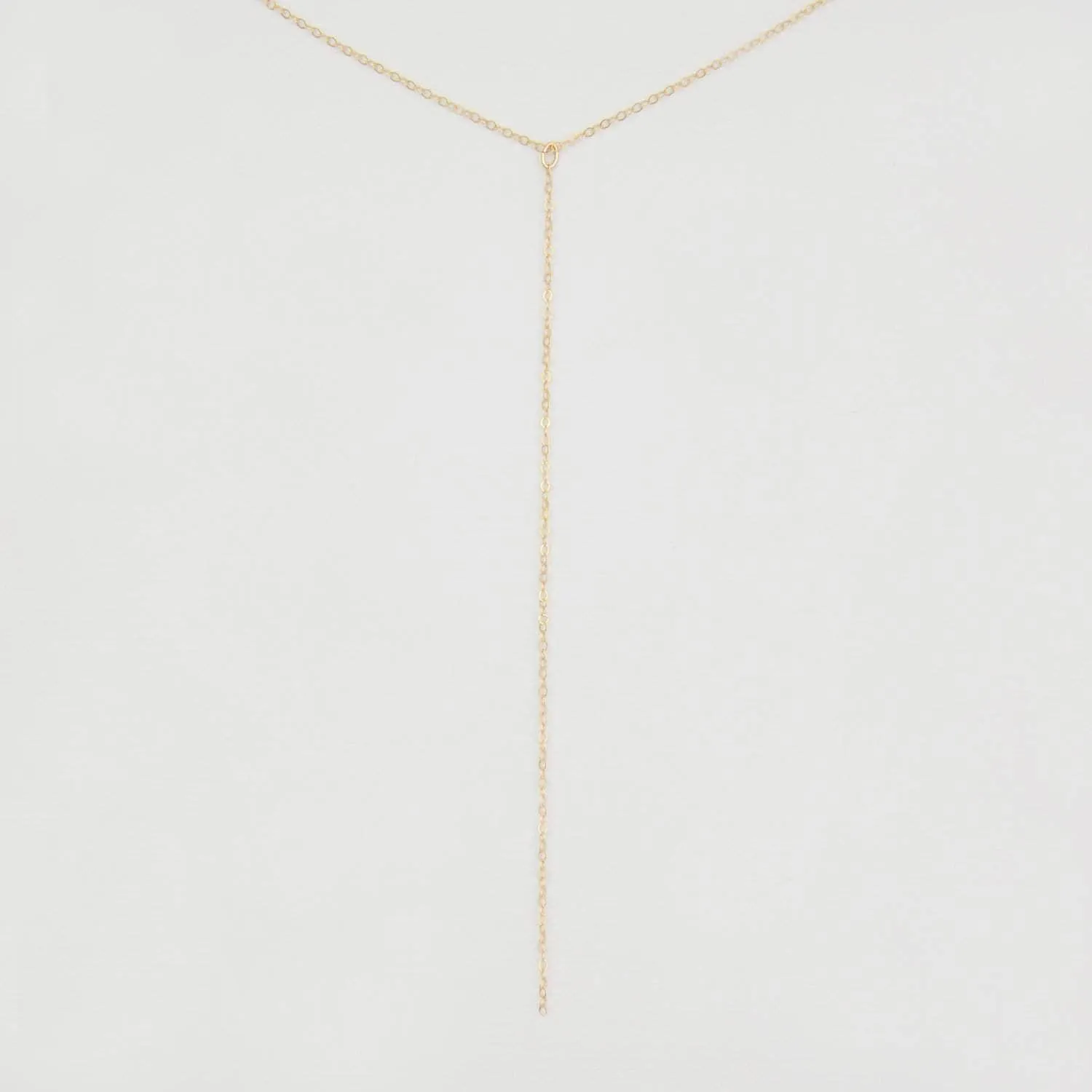 Y Lariat Necklace - 'Kaia'