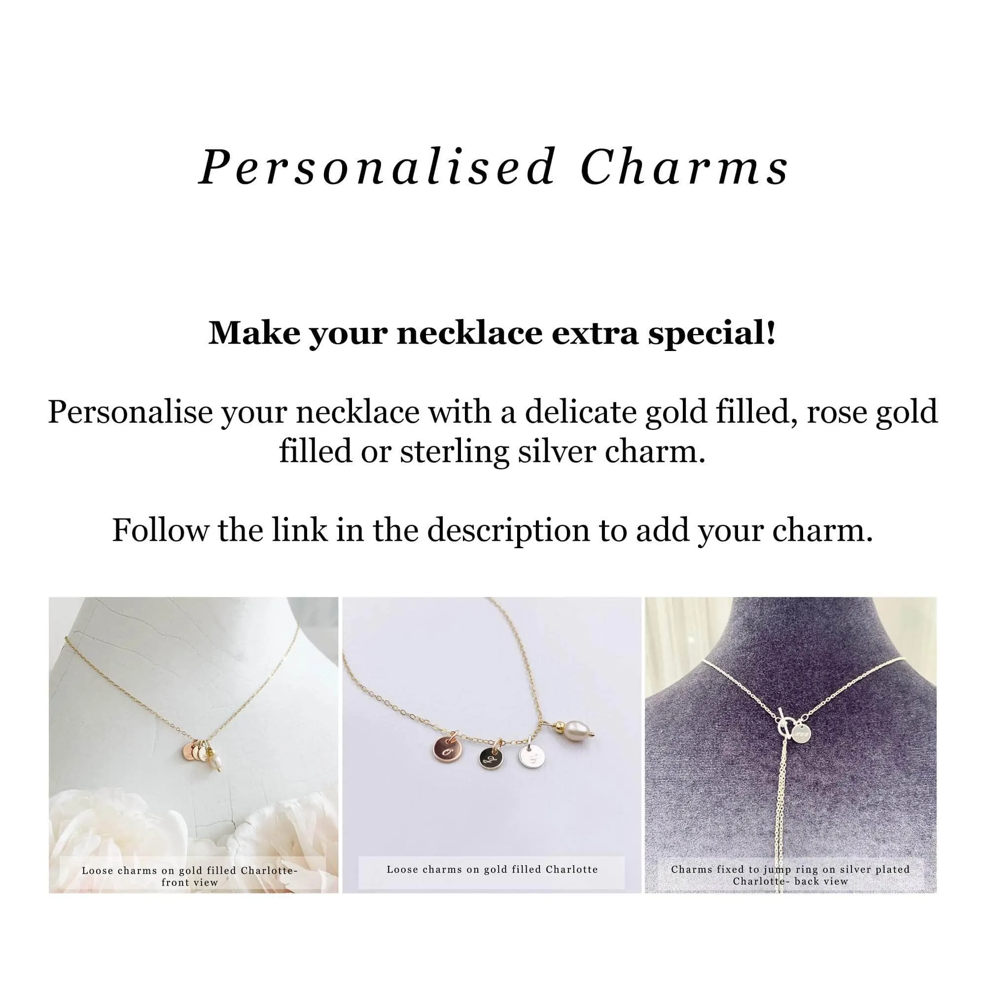 Y Lariat Necklace - 'Kaia'